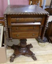 VICTORIAN WORK TABLE