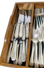 BIRKS "ROSE BOWER" STERLING FLATWARE