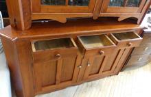 EXCEPTIONAL 19TH CENTURY CORNER CABINET