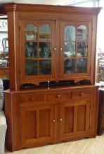 EXCEPTIONAL 19TH CENTURY CORNER CABINET