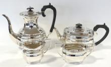 STERLING SILVER TEA AND COFFEE SERVICE