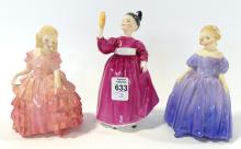 THREE ROYAL DOULTON FIGURINES