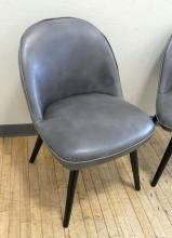 PAIR OF POLLOCK SWIVEL SIDE CHAIRS