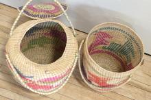 TWO LARGE BASKETS