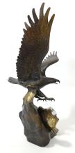 BRONZE "EAGLE" SCULPTURE