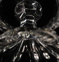 TWO PIECES OF FINE CUT CRYSTAL