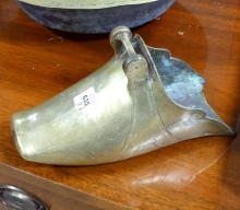 BRASS SADDLE STIRRUPS AND BOWL