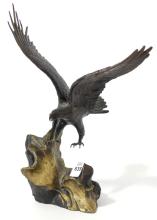 BRONZE "EAGLE" SCULPTURE