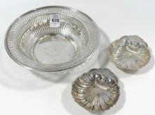 THREE STERLING BOWLS