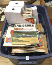 VINTAGE AUTOMOTIVE AND SCIENCE MAGAZINES