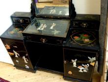 JAPANESE LACQUER VANITY DRESSER