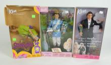 5 MATTEL KEN DOLLS IN BOXES