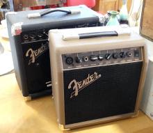 TWO FENDER GUITAR AMPS