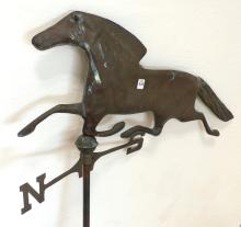 COPPER "HORSE" WEATHERVANE