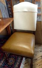 SET OF OAK DINING CHAIRS