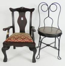 3 DOLL CHAIRS