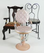 3 DOLL CHAIRS