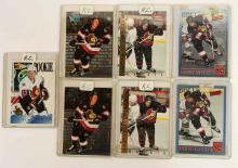 SUNDIN, FORSBERG & ALFREDSSON ROOKIE CARDS
