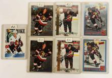 SUNDIN, FORSBERG &  ALFREDSSON ROOKIE CARDS