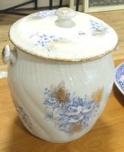 IRONSTONE PLATTER AND SLOP BUCKET