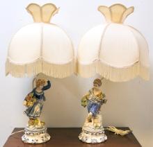 PAIR OF ITALIAN LAMPS
