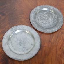 PEWTER PLATES