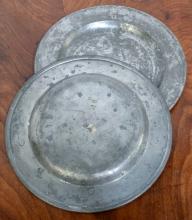 PEWTER PLATES