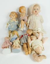 BOX OF DOLLS