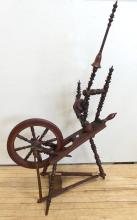 ANTIQUE SPINNING WHEEL