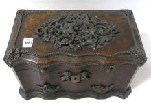 19TH CENTURY CAMPAIGN BOX WITH ORSON WELLES PROVENANCE