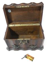 19TH CENTURY CAMPAIGN BOX WITH ORSON WELLES PROVENANCE