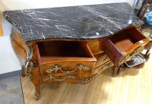 EXCEPTIONAL FRENCH BOMBE COMMODE