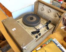 PORTABLE RECORD PLAYER AND RECORDS