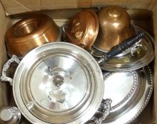SILVER PLATE AND COPPER