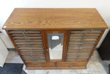 EXCEPTIONAL ANTIQUE CABINET OF DRAWERS