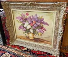TWO "STILL LIFE" OIL PAINTINGS