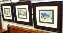 SET OF CLARENCE GAGNON PRINTS