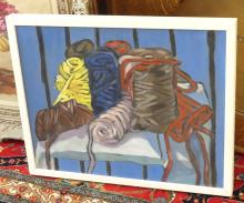 TWO "STILL LIFE" OIL PAINTINGS