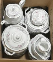 TWO BOX LOTS OF POLISH DINNERWARE