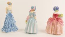 3 ROYAL DOULTON FIGURINES