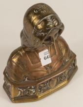 BRONZE "VIRGIN MARY" BUST