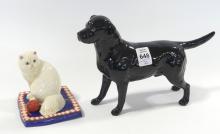 TWO ANIMAL FIGURINES