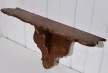 ANTIQUE CLOCK SHELF