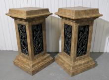 PAIR OF PEDESTALS