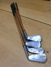 VINTAGE GOLF CLUBS