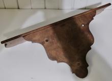 ANTIQUE CLOCK SHELF