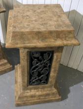 PAIR OF PEDESTALS