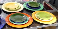 FIESTA WARE POTTERY DISHES