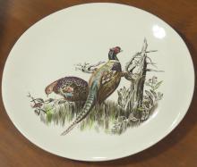 THREE PHEASANT DESIGN PLATTERS