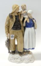 LARGE BING AND GRONDAHL FIGURINE